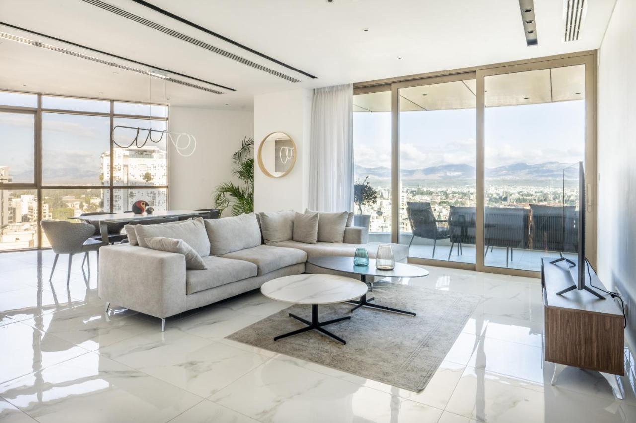 360 Nicosia - Luxury Apartment Panoramic View Bagian luar foto