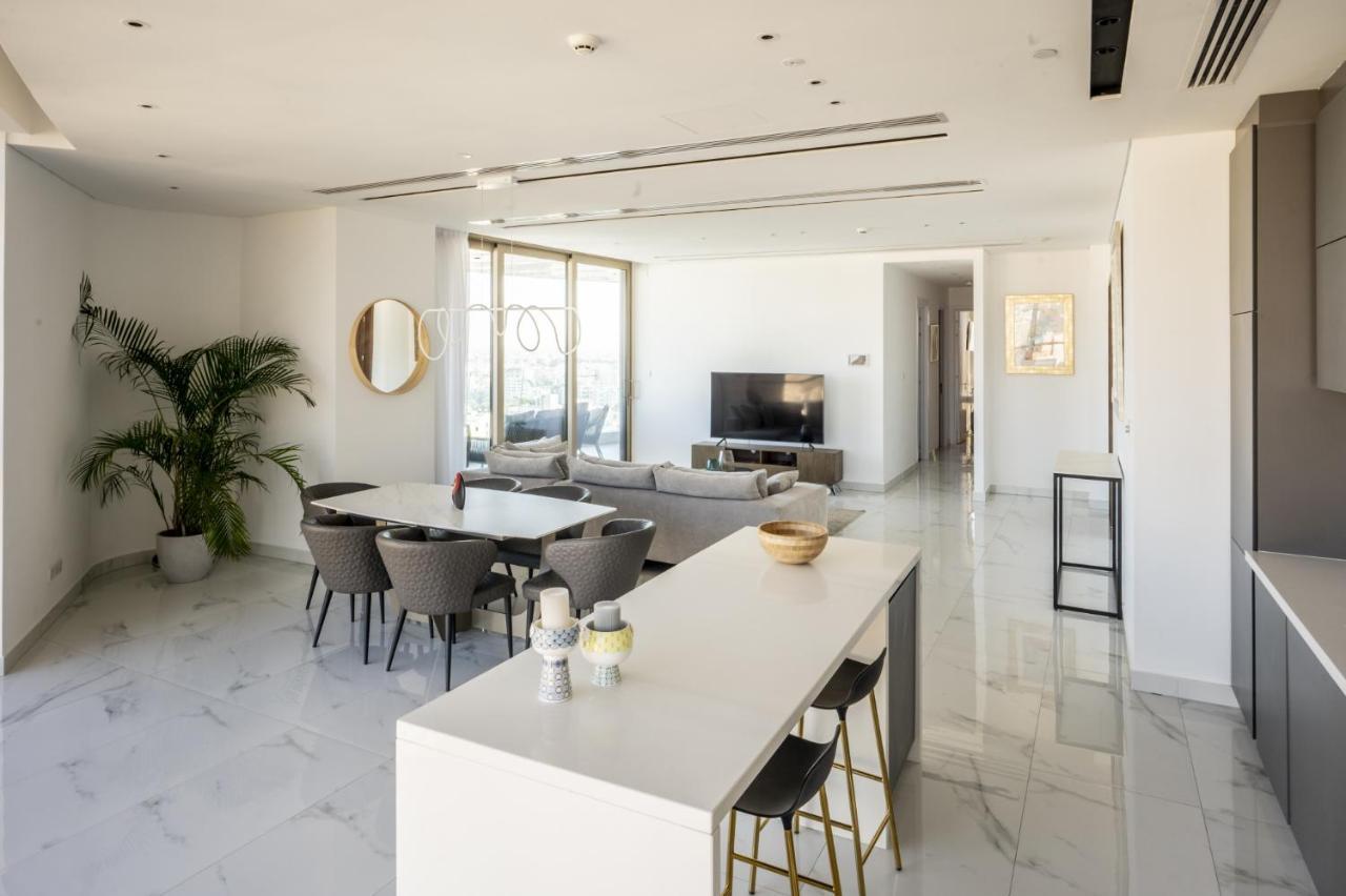 360 Nicosia - Luxury Apartment Panoramic View Bagian luar foto