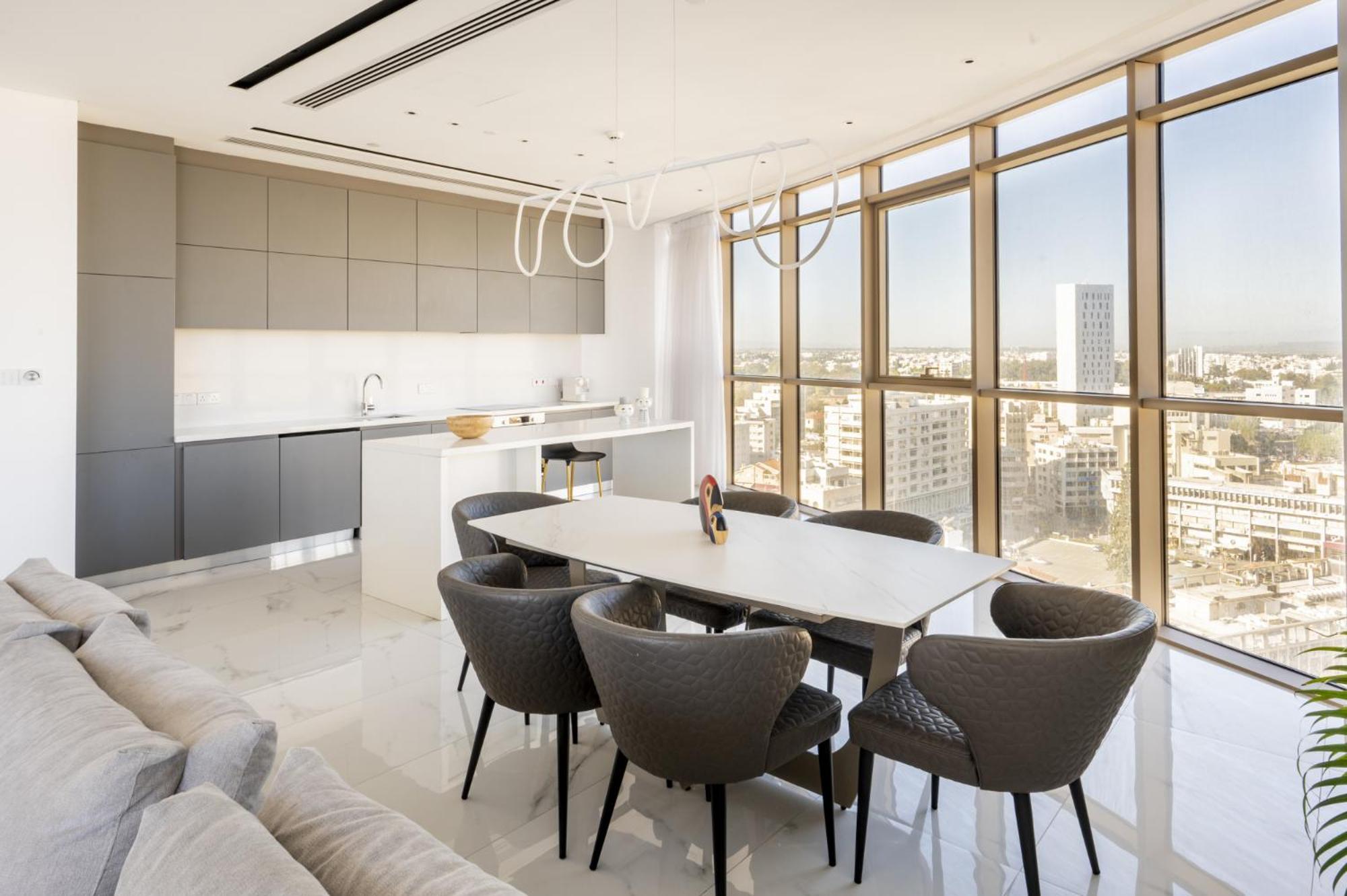 360 Nicosia - Luxury Apartment Panoramic View Bagian luar foto