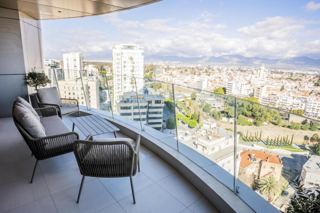 360 Nicosia - Luxury Apartment Panoramic View Bagian luar foto