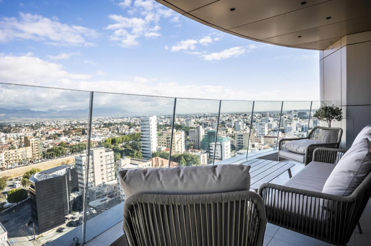 360 Nicosia - Luxury Apartment Panoramic View Bagian luar foto